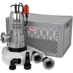 T. i. p. - kit anti - inondation tip - 20 000 l / h, aspiration plate, protection contre les inondations, ...