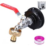 Ibc adaptateur de robinet de r�servoir, sortie s60x6 1 / 2 , 3 / 4  ght raccord adaptateur m�le