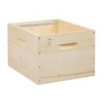 Icko - corps mi - bois 10 cadres avec crmaillres ruche dadant