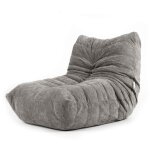 Pouf chauffeuse en tissu chenille garni de mousse extensible, pouf large xxl pour salon, oeko - tex®, ... Pouf chauffeuse en tissu chenille garni de mousse extensible, pouf large xxl pour salon, oeko - tex®, ...