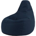 Icon pouf fauteuil de gaming g�ant xxl � dossier inclin� en mesh tech, poufs de salon pour adultes et ...