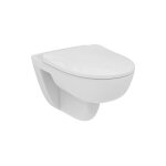 Wc suspendu ideal standard i. life rond lxhxp: 360x330x540 mm sans bord de rinçage céramique blanc Wc suspendu ideal standard i. life rond lxhxp: 360x330x540 mm sans bord de rinçage céramique blanc