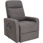 Identité - fauteuil releveur mint 1 ou 2 moteurs - microfibre taupe - 2 moteurs Identité - fauteuil releveur mint 1 ou 2 moteurs - microfibre taupe - 2 moteurs