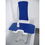 Identité - siège de bain élévateur bellavita - bleu - premium Identité - siège de bain élévateur bellavita - bleu - premium
