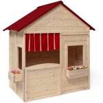 Maisonnette enfant en bois adventure, cabane de jeux pour l'ext�rieur