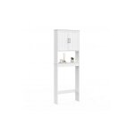 Idmarket - meuble tagre dessus wc waldo placard bois blanc