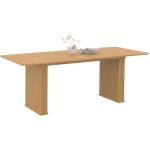 Idmarket - table � manger extensible rectangle juliette 6 - 10 personnes pieds lattes tasseau bois coloris ...