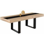 Idmarket - table à manger extensible rectangle phoenix 4 - 8 personnes bois et noir bande centrale noire ... Idmarket - table à manger extensible rectangle phoenix 4 - 8 personnes bois et noir bande centrale noire ...