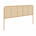 Tte de lit sur pied flora 160 cm faon cannage