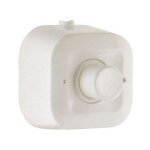 Idral - commande pneumatique  bouton - poussoir pour rservoir de chasse d'eau 15404 blanc