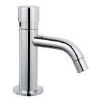 Idral - robinet de lavabo temporis srie minimal avec commande par bouton - poussoir