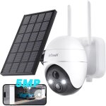Iegeek 5mp caméra de sécurité extérieure sans fil, caméra solaire extérieure sans fil wifi 360 ° batterie ... Iegeek 5mp caméra de sécurité extérieure sans fil, caméra solaire extérieure sans fil wifi 360 ° batterie ...