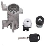 Ignition switch lock cylinder 1k0905851b for volkswagen vw jetta 2. 5 gti mk5 rabbit golf eos tiguan ...