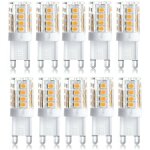 Ikodm - lot de 10 projecteur led, lumière décorative led, ampoule led g9, 5 w blanc chaud blanc froid, ... Ikodm - lot de 10 projecteur led, lumière décorative led, ampoule led g9, 5 w blanc chaud blanc froid, ...