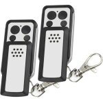 Ikodm - lot de 2 tlcommandes de portail pour avidsen 114253 104257 104251 compatible avec la marque ...