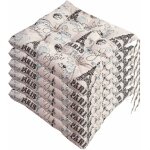 Lot de 6 galettes de chaise - 40x40 - coussin d�coratif - coussin de chaise - coussins de jardin - polyester ...