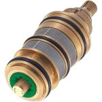 Cartouche thermostatique et poignée en laiton pour le bain pour mitigeur mélangeur barre de douche robinet ... Cartouche thermostatique et poignée en laiton pour le bain pour mitigeur mélangeur barre de douche robinet ...