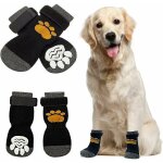 Ikodm - chaussettes antidrapantes pour chien - 2 paires - protection des pattes - chaussures pour chien ...