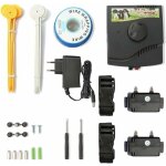 Clôture Électrique pour chien avec 2 colliers - colliers anti - fugue pour un dressage efficace Clôture Électrique pour chien avec 2 colliers - colliers anti - fugue pour un dressage efficace