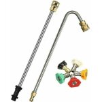 Ikodm - lance de pulv�risation coud�e, lance de lavage sous ch�ssis compatible avec karcher k2 k3 k4 ...