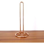 Or rose - support de rouleau de papier, porte - rouleau de cuisine portable en acier inoxydable or porte ... Or rose - support de rouleau de papier, porte - rouleau de cuisine portable en acier inoxydable or porte ...