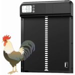Ikodm - porte de poulailler automatique - 3. 0 smart metal chicken coop door - minuterie - convient pour ...