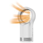 Radiateur soufflant, radiateur soufflant salle de bain avec 1niveaux de puissance, y compris scurit ...