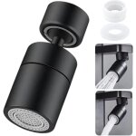 Robinet pivotant à 80 ° - 2 fonctions de pulvérisation - Économiseur d'eau pour robinets de cuisine et ... Robinet pivotant à 80 ° - 2 fonctions de pulvérisation - Économiseur d'eau pour robinets de cuisine et ...