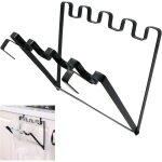 Support sac poubelle suspendus pliable - porte - sac poubelle simple en fer avec crochets, adapté porte ... Support sac poubelle suspendus pliable - porte - sac poubelle simple en fer avec crochets, adapté porte ...