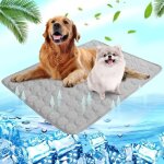 Ikodm - tapis rafrachissant pour chien et chat - pour l't - auto - rafrachissant - lavable - coussin ...