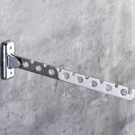 Ikodm - tendoir mural, cintre mural support de s�chage, rotation 90� porte - v�tements pliable mural, ...