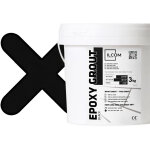 Ilcom - mastic �poxy bi - composant pour le remplissage des joints - noir - 3 kg