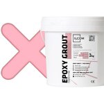 Ilcom - mastic �poxy bi - composant pour le remplissage des joints - rose - 3 kg