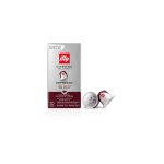 Boite de 10 capsules café illy torrefaction intense 8911 argent et bordeaux Boite de 10 capsules café illy torrefaction intense 8911 argent et bordeaux
