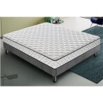 Ilovesleep - matelas 160x200 � m�moire de forme - epaisseur 20 cm - orthop�dique - rigidit� h3 9 zones ...