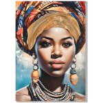 Signes grimalt - image ethnique africaine pour d�coration murale, art moderne, peinture originale, ornement ...