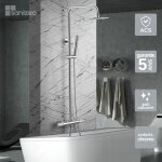 Imex products - colonne de douche et baignoire anti - calcaire thermostatique chrome imex line btd038 ...