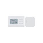 Imit - thermostat d'ambiance sans fil digital silver cr / rf s