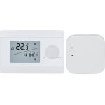 Imit - thermostat d'ambiance sans fil digital silver ta / rf s