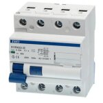 B10r406330a interrupteur diffrentiel triphas + neutre 30ma 63a - type a - 10ka - entre haute / sortie ...