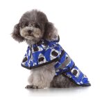 Impermable  capuche pour chien, vtements impermables pour animaux de compagnie avec bande rflchissante ...