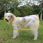 Imperm�able pour chien, manteau pour chien avec capuche, ajustable pour chiens de petite, moyenne et ...