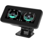 Inclinom�tre de voiture intelligent universel, jauge d'inclinaison, haute r�solution, compteur de pente ...