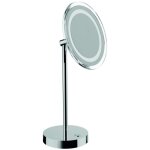Inda - miroir grossissant rond 3x avec �clairage led sur pied, my