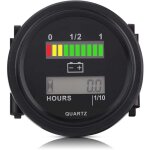 Indicateur de batterie zoternen, avertissement de batterie faible pour bateau, camping - car, voiturette ...