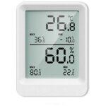 Indoor outdoor num�rique lcd thermom�tre hygrom�tre �lectronique temp�rature humidit� compteur min / ...