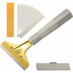 Ersandy - industry grattoir avec 10 lames, grattoir plancha ?pour papier peint, grattoirs pour vitre, ...