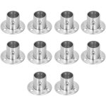 Ineasicer - 10 set base de support  brides paisseur acier inoxydable tige tube support hardwares?19 ...