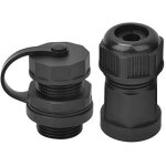 Ineasicer - connecteur femelle rj45 tanche ip67, connecteur de prise de cble rseau cat5 / 6, connecteur ...