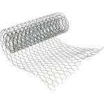 Ineasicer grillage poule galvanis jardin poulailler, voliere triple torsion tailles au choix maille ...